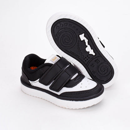 TÊNIS KIDY HAPPY PRETO/BRANCO