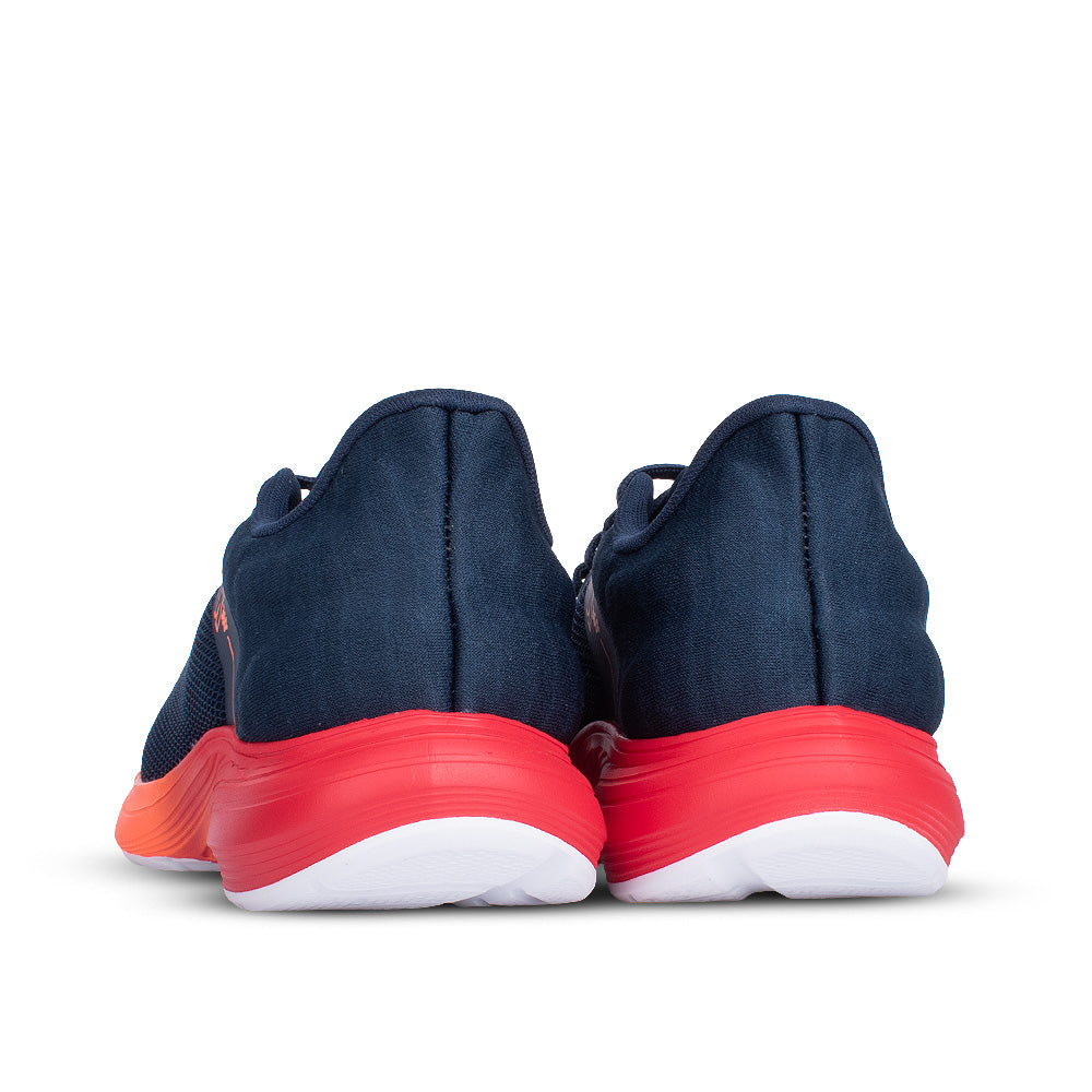 Tênis Infantil Menino Kidy K-360 Super Leve Marinho/Laranja/Vermelho Leve Conforto