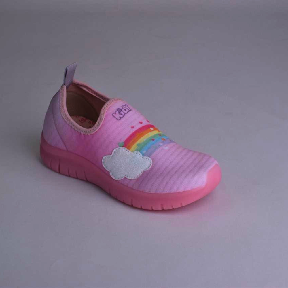Tênis Menina Infantil Kidy Ultra Flex Rosa