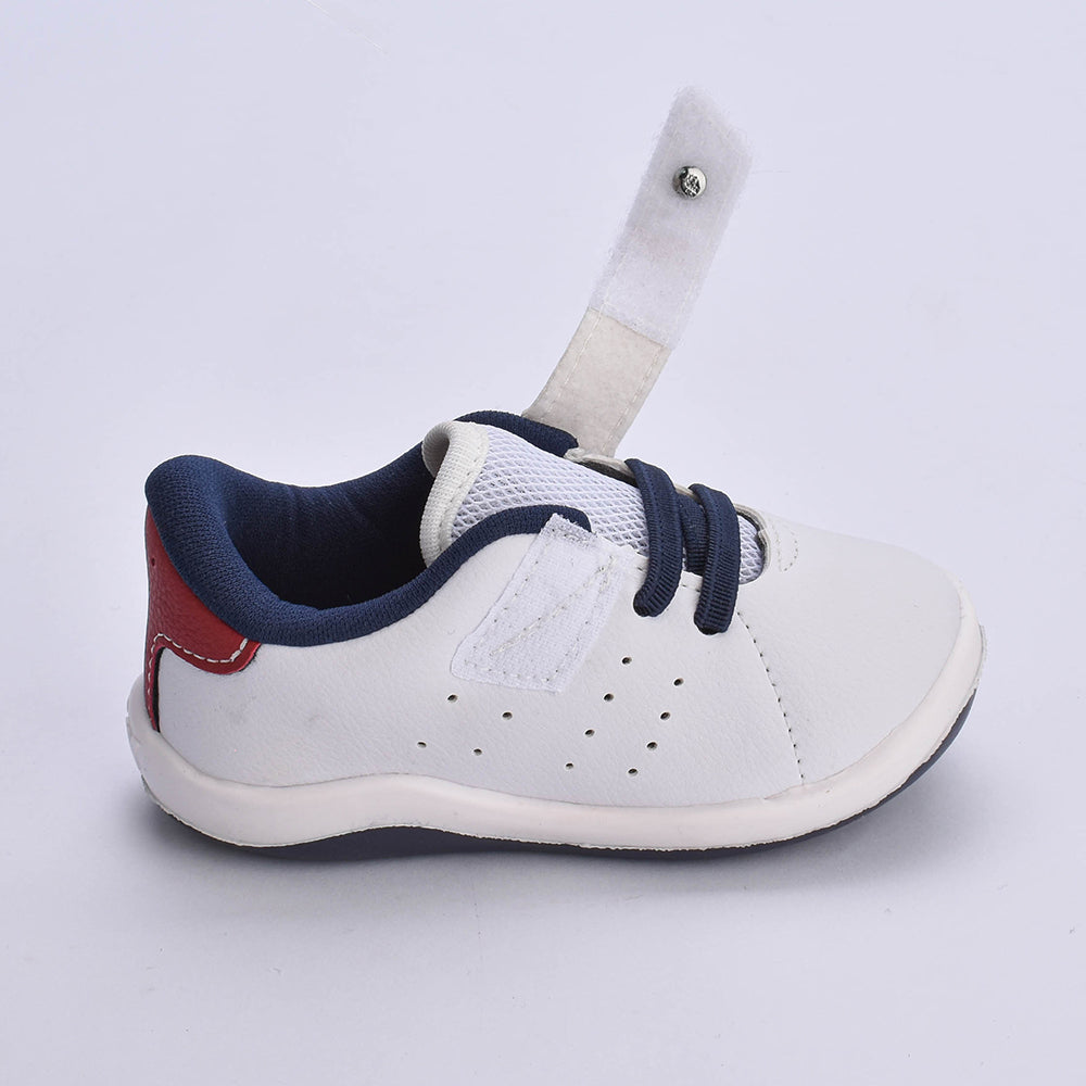 Tênis Infantil Kidy Colors Bebê Branco- Tecnologia Equilíbrio, Conforto e Segurança
