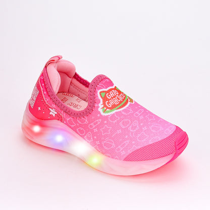 TENIS KIDY LIGHT FUN PINK/COLORIDO