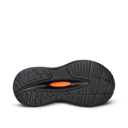 Tênis Infantil Menino Kidy Nuvem Preto Azul Conforto e Estilo