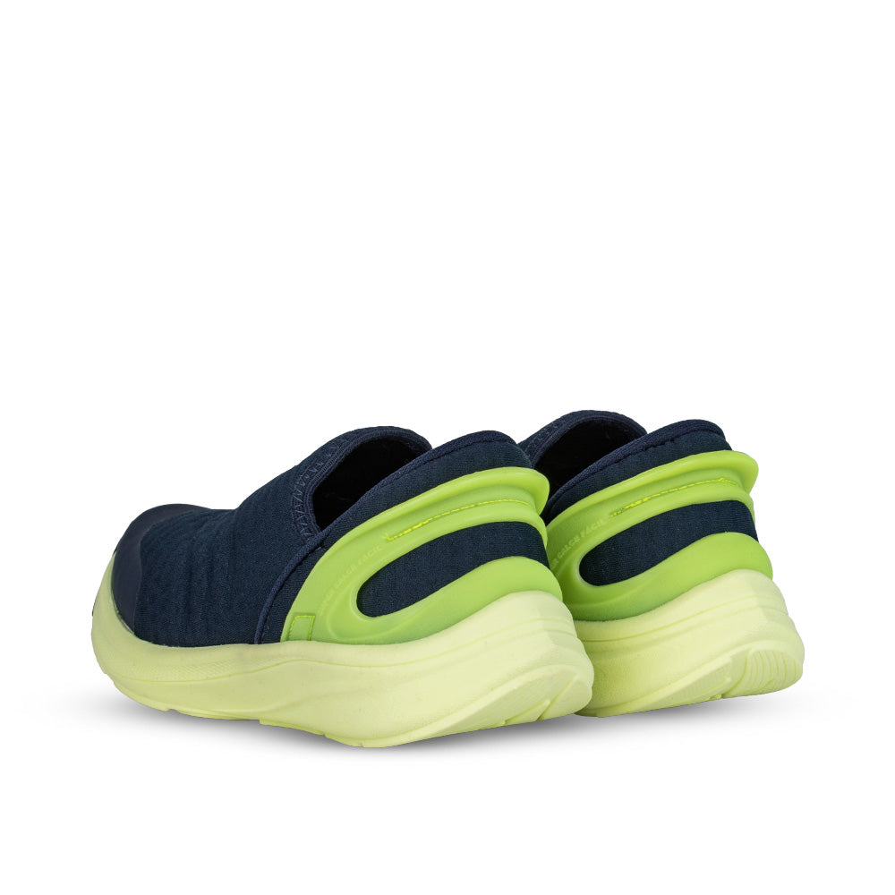 Tênis Infantil Kidy K360 Energy 2 Marinho e Amarelo Neon