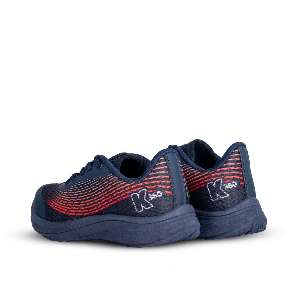 Tênis Infantil Kidy K360 Energy 2 Marinho e Vermelho