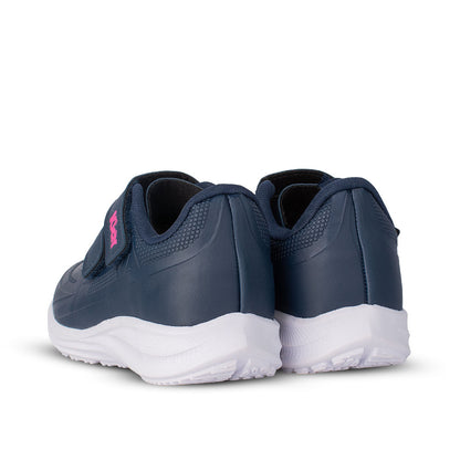 Tênis Infantil Menina Kidy Super Conforto Respitec Marinho e Pink