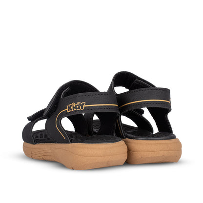 Sandália Infantil Menino Kidy Fly Baby Preto Conforto e Segurança