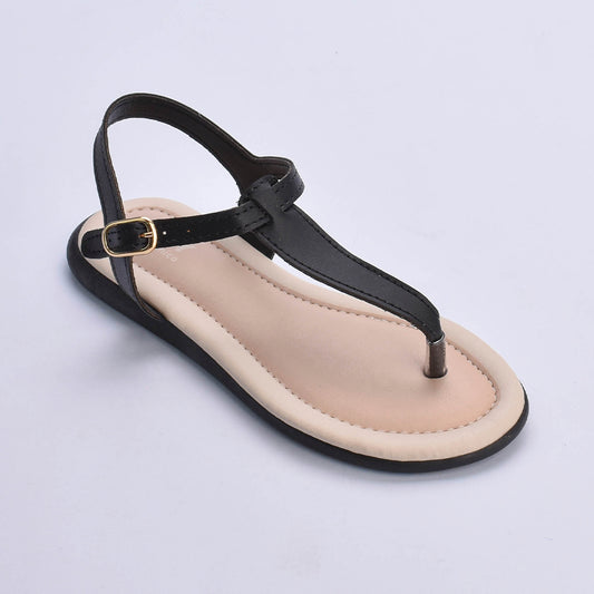 Sandália Menina Infantil Kidy Cristal Preta