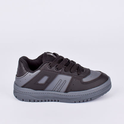 TÊNIS INFANTIL MENINO K360 ESTILO RESPITEC PRETO/GRAFITE