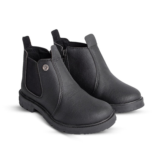 Bota Coturno Infantil Menino Kidy Max Preto Jequinha Inverno
