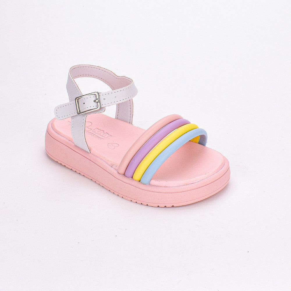 Sandália Infantil Kidy Mini Flatform Com Brinquedo Surpresa Branco