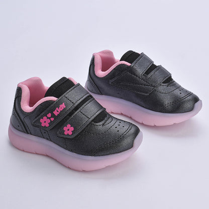Tênis Menina Kidy Flex Light Preto