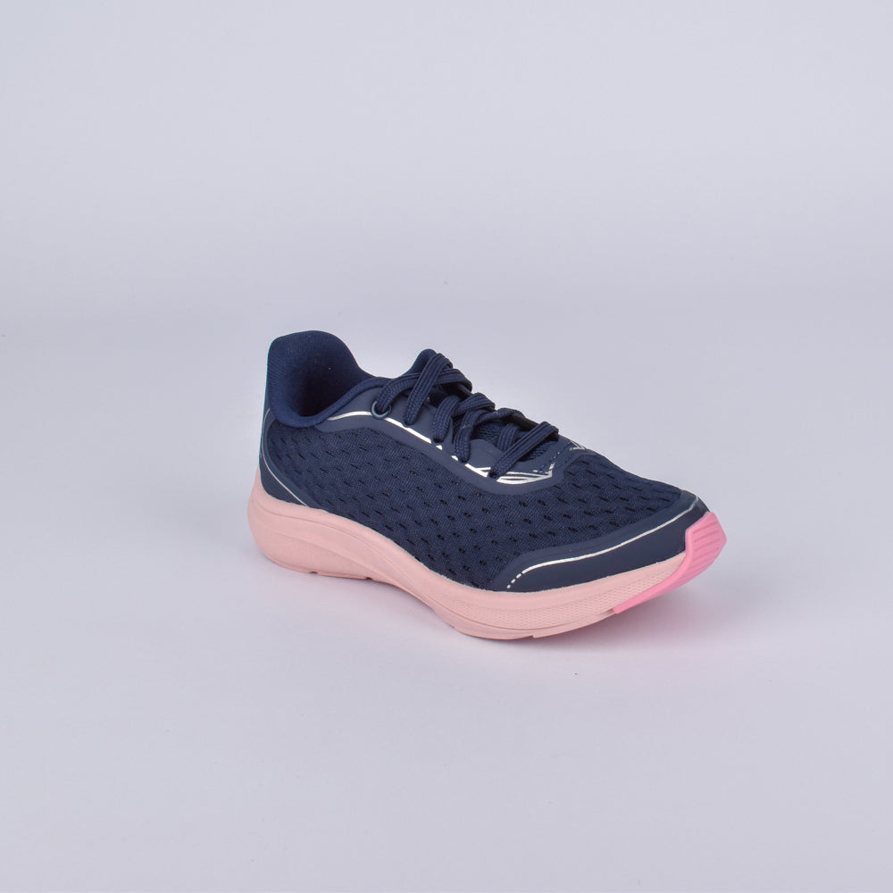 TENIS INFANTIL MENINA K360 ENERGY 2 MARINHO/ROSA/PRATA