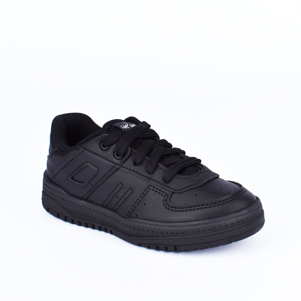 Tênis Infantil Menino Kidy K360 Estilo Respitec Preto Respirável e Confortável