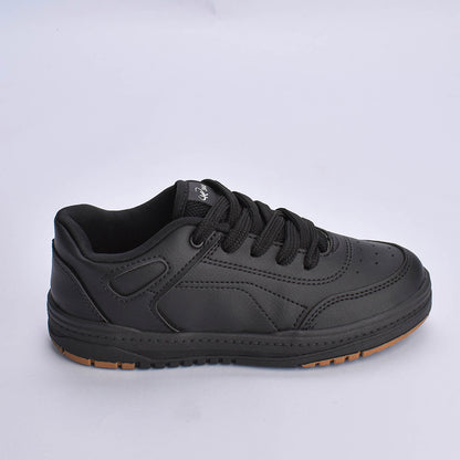 Tênis Menino Infantil K360 Estilo Respitec Preto e Caramelo - Kidy