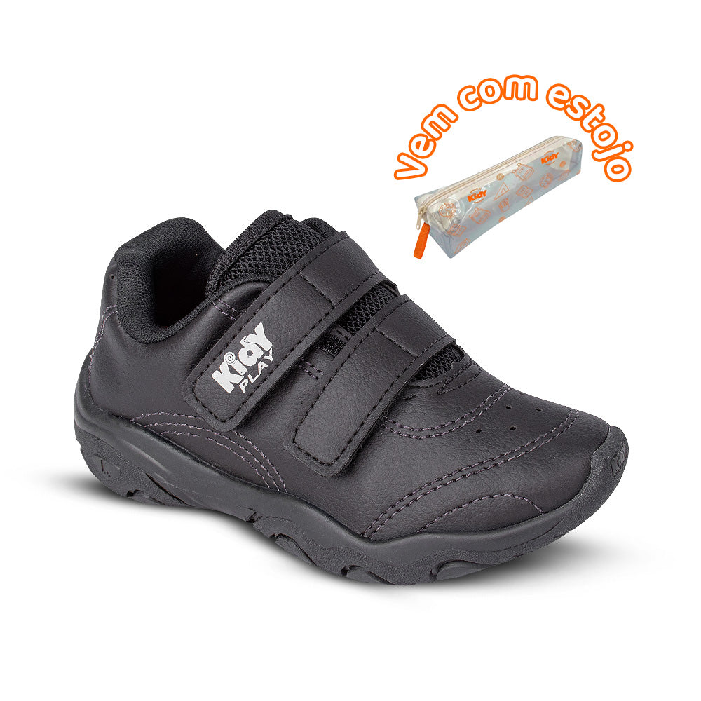 TENIS KIDY PLAY RESPITEC PRETO