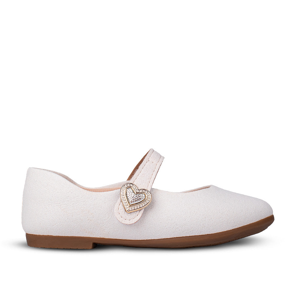 Sapatilha Infantil Menina Kidy Soft Branco Delicada Boneca