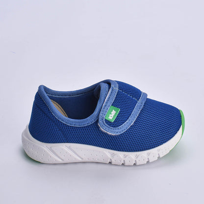 TENIS INFANTIL MENINO KIDY EQUILIBRIO AZUL ROYAL/VERDE