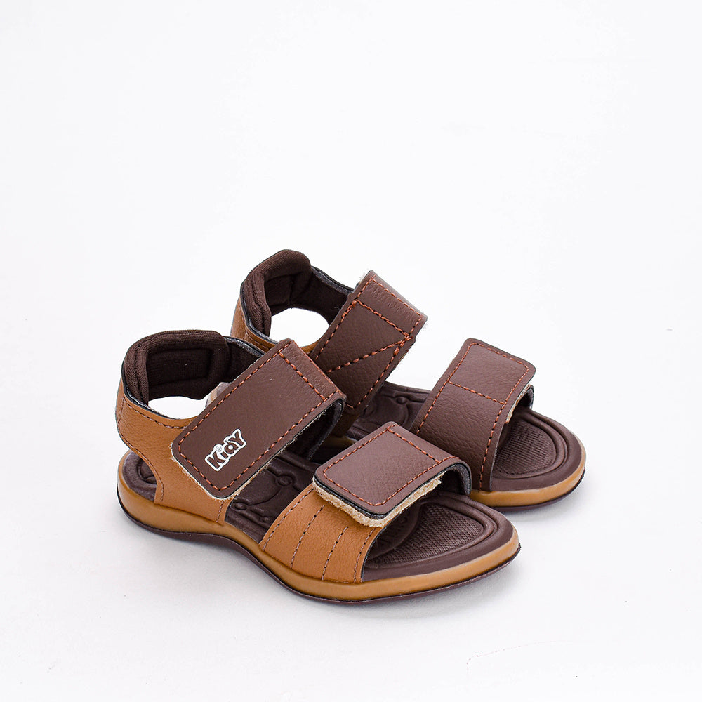 SANDALIA KIDY BABY EQUILIBRIO CARAMELO/MARROM Kidy