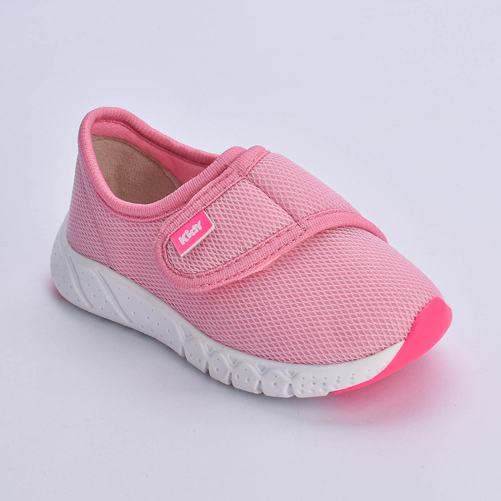 Tênis Kidy Bebê Equilíbrio Rosa com Pink Neon - Confortável, Leve e com Tecnologia Equilíbrio