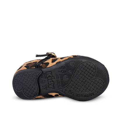 Sapatilha Menina Kidy Baby Preto Onça