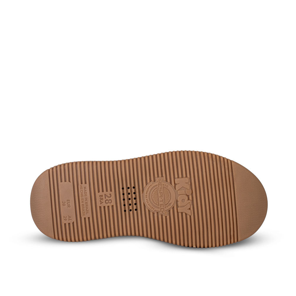 Tênis Casual Infantil Masculino Kidy Respitec Cadarço Preto