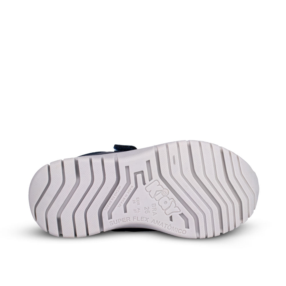 Tênis Infantil Kidy Ultra Flex Marinho Confortável e Flexível