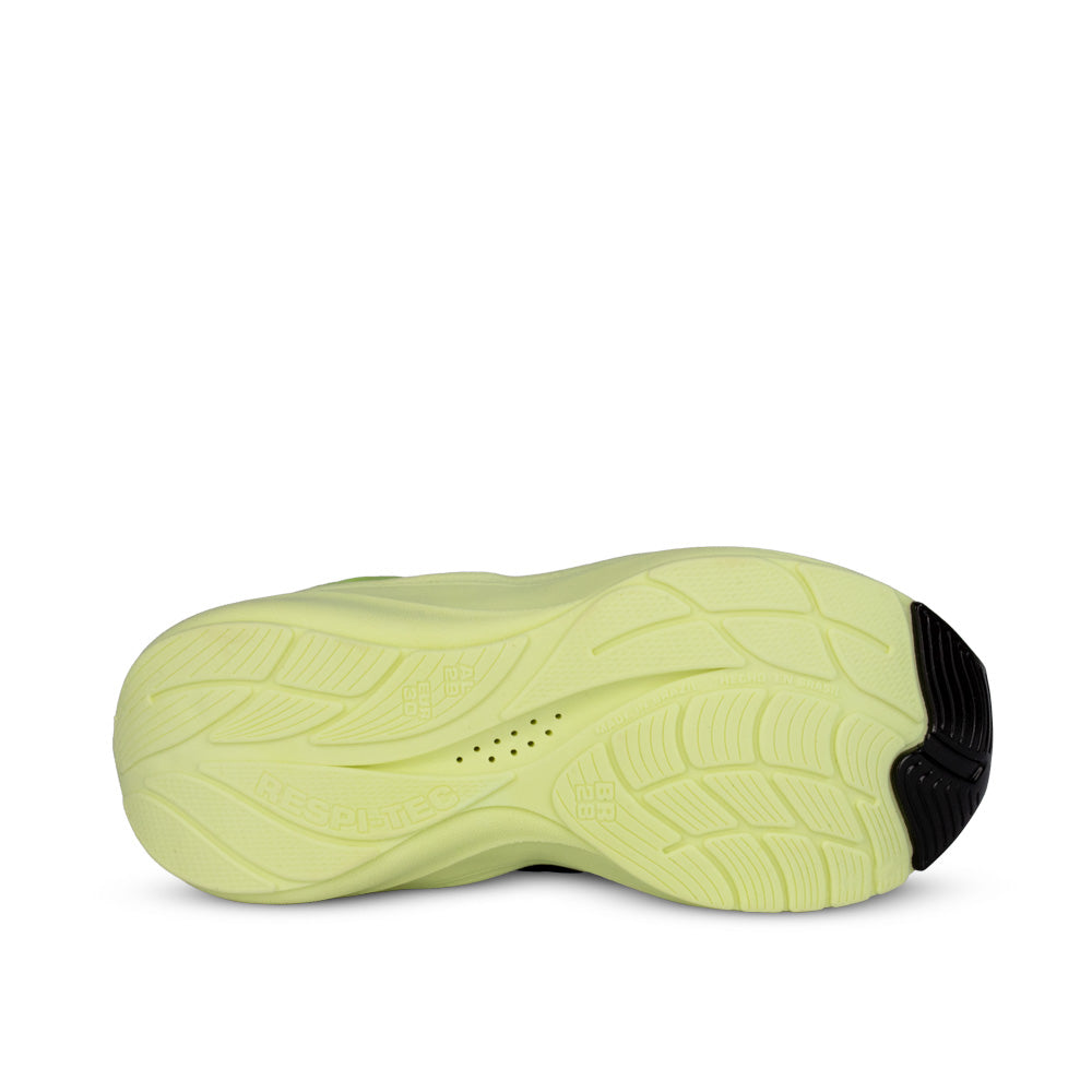 Tênis Infantil Kidy K360 Energy 2 Marinho e Amarelo Neon