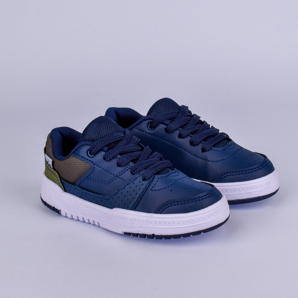 Tênis Menino Infantil K360 Estilo Respitec Marinho e Verde - Kidy