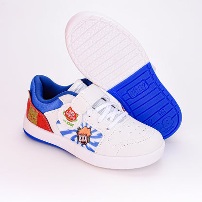 TÊNIS Menino Infantil HYPE Gato GALACTICO BRANCO/COLORIDO Kidy