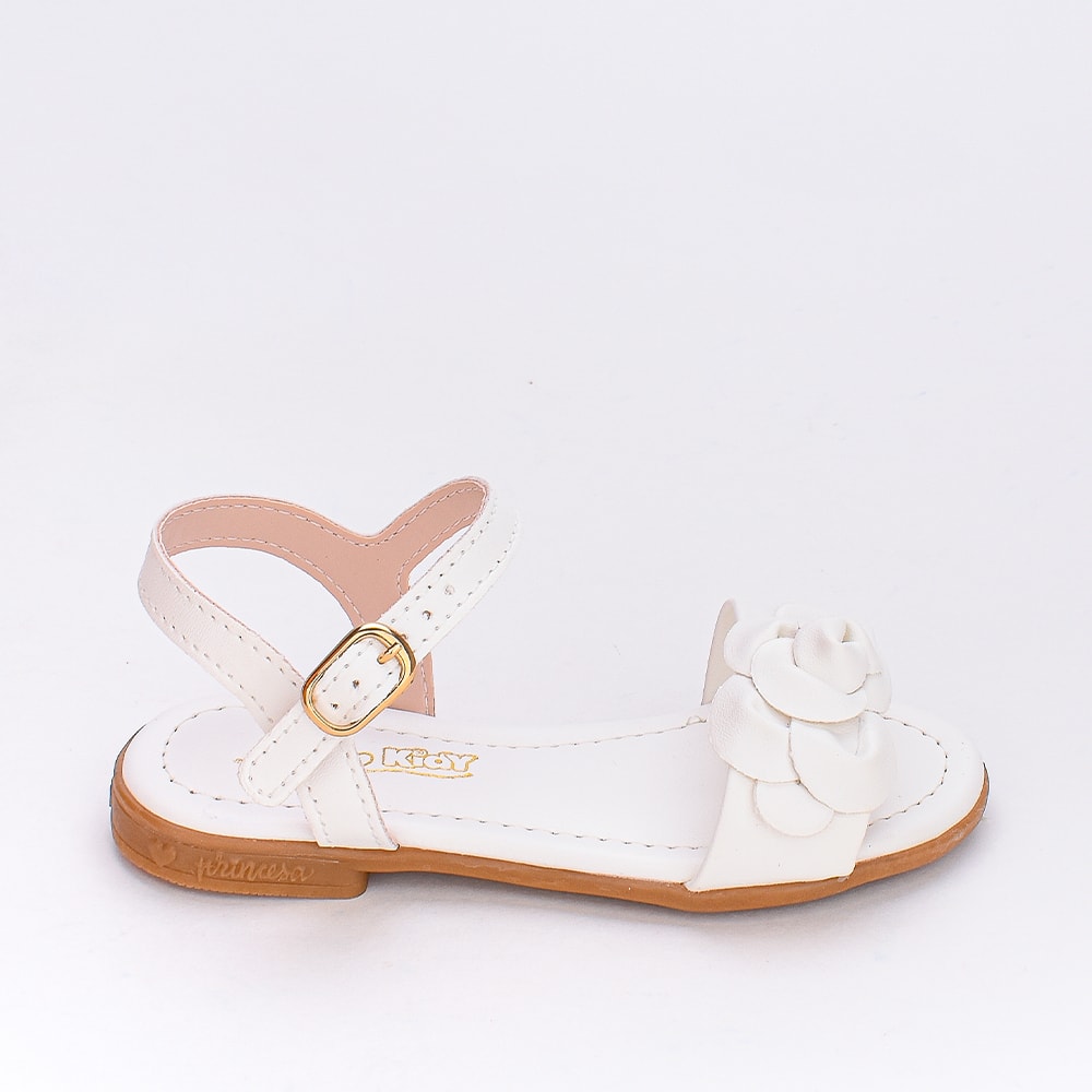 SANDALIA KIDY AMAR É COMFORT BRANCO Kidy