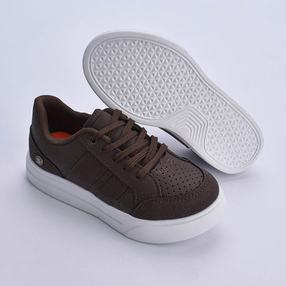 Tênis Menino Infantil K360 Ultra Leve Café