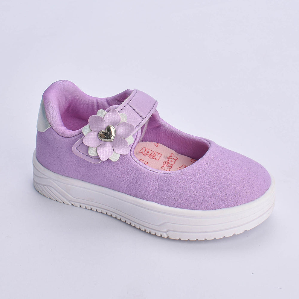 Tênis Infantil Menina Kidy Happy Lilás Conforto e Delicadeza