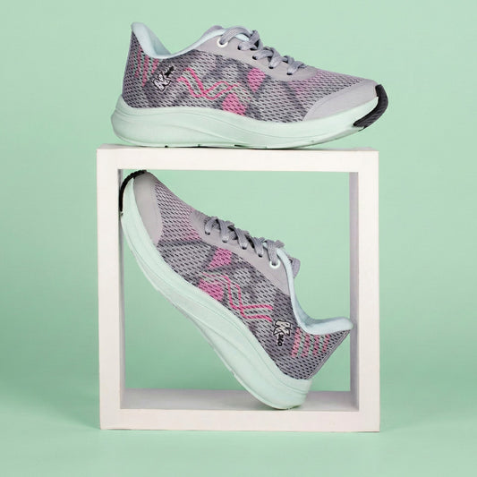 Tênis Menina K360 Energy 2 Cinza e Rosa