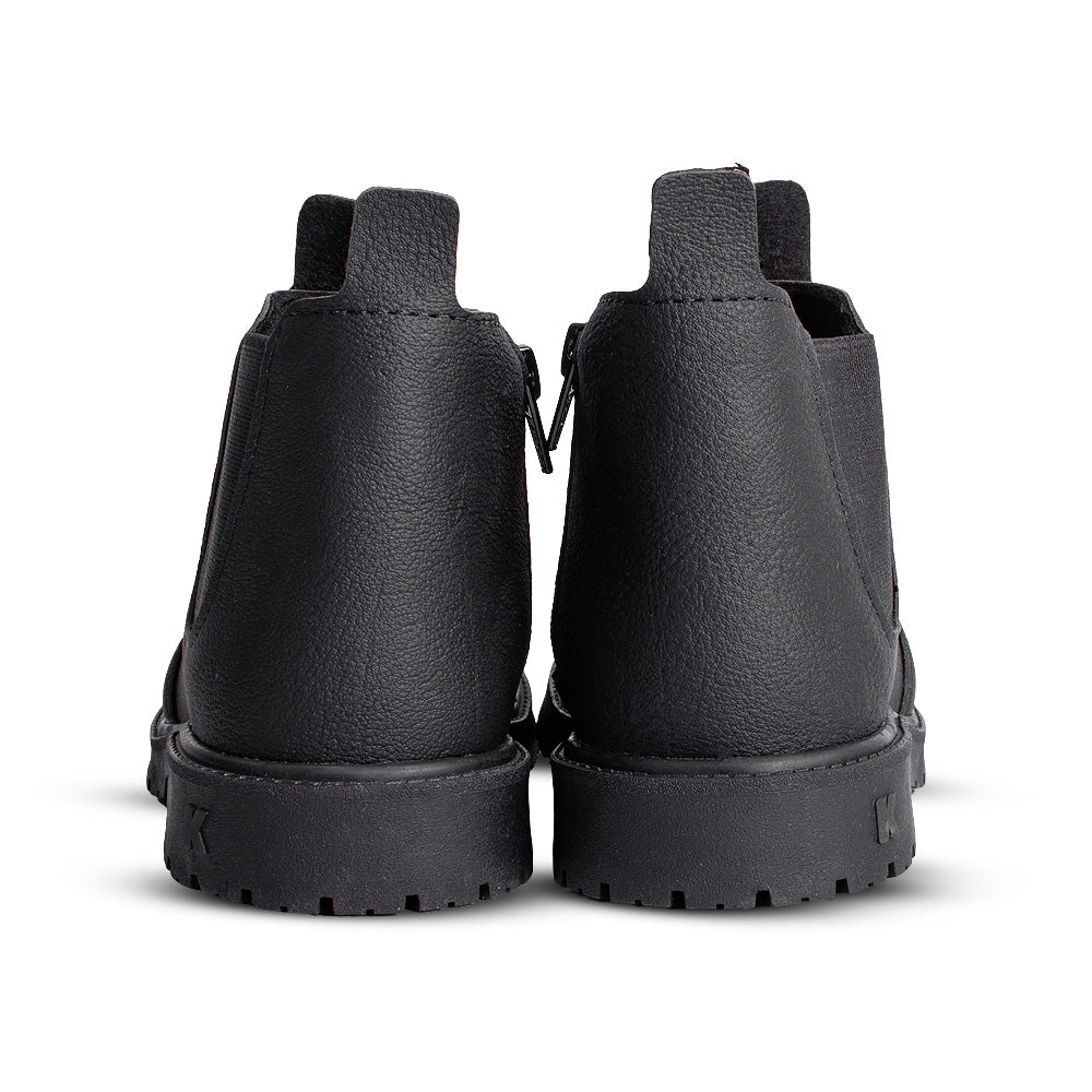 Bota Coturno Infantil Menino Kidy Max Preto Jequinha Inverno