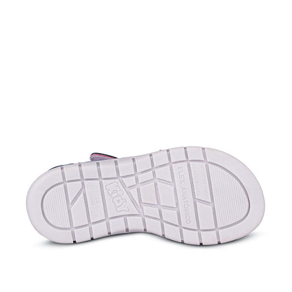 Sandália Papete Menino Kidy Toys Azul Royal Gelo e Vermelho + Ovo Massinha