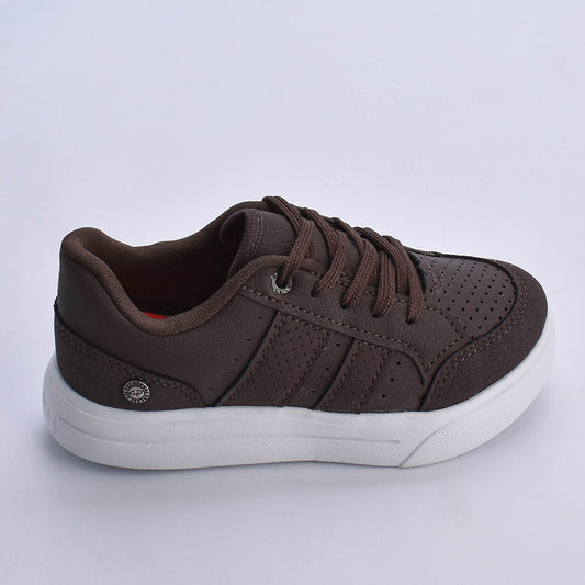 Tênis Menino Infantil K360 Ultra Leve Café
