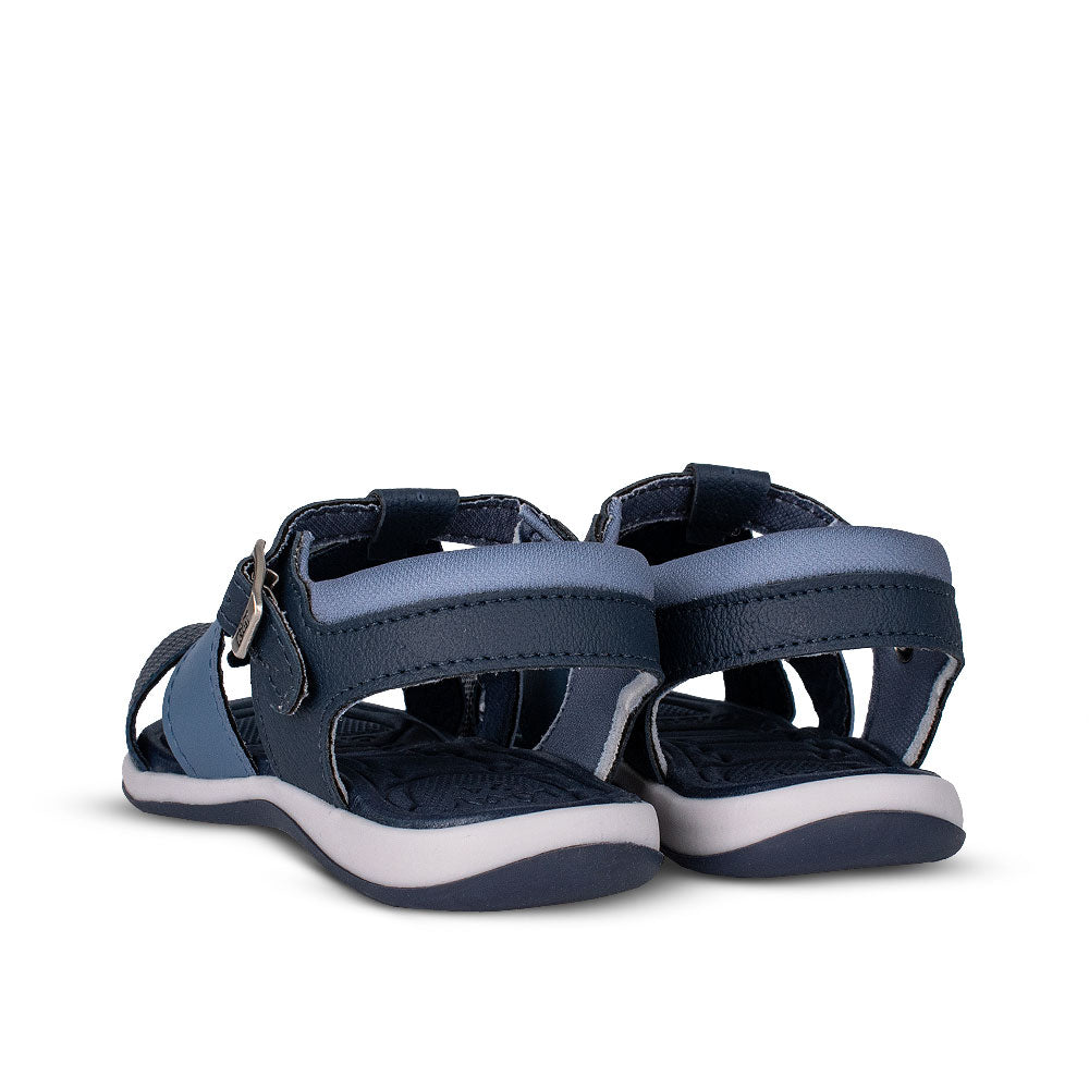 Sandália Infantil Menino Kidy Baby Equilíbrio Azul Marinho Primeiros Passos