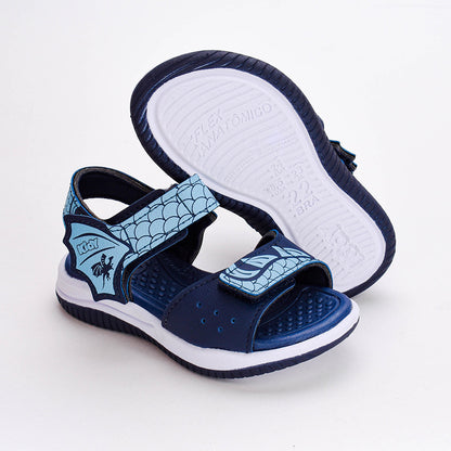SANDALIA KIDY FLY BABY MARINHO/AZUL