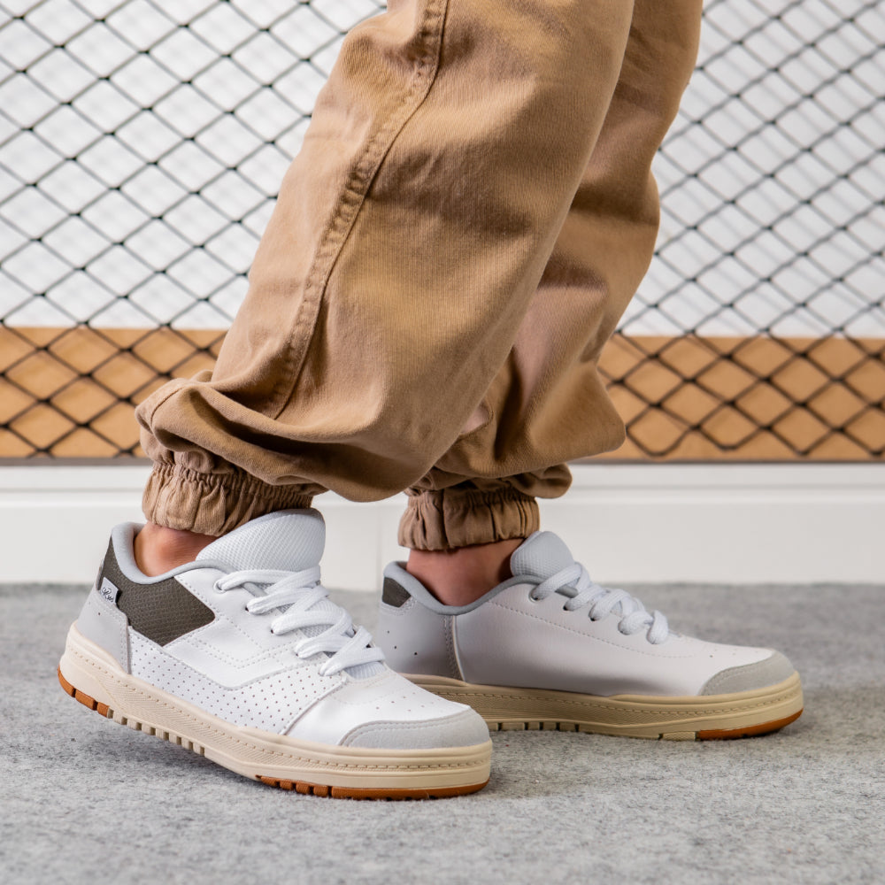 Tênis Kidy K360 Estilo Streetwear Branco - Confortável e Moderno