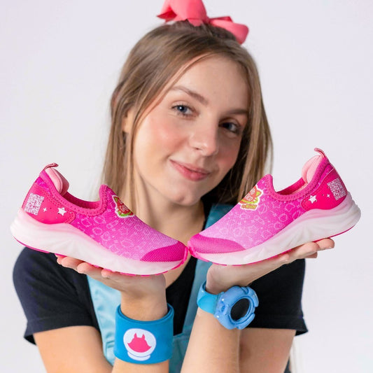 TENIS KIDY LIGHT FUN PINK/COLORIDO Kidy