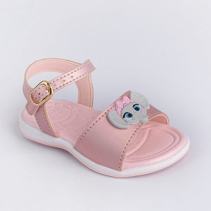 Sandália Menina Kidy Baby Equilíbrio Nude