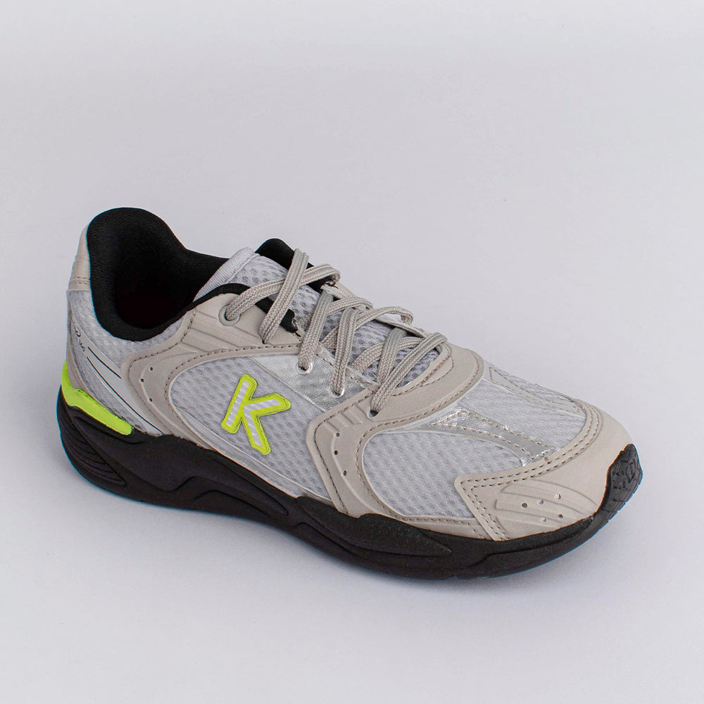 Tênis Menino K360 Retro Cinza e Preto