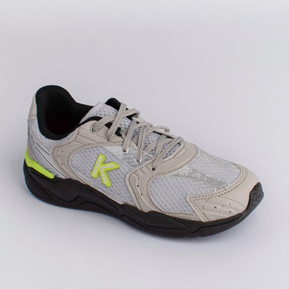 Tênis Menino K360 Retro Cinza e Preto