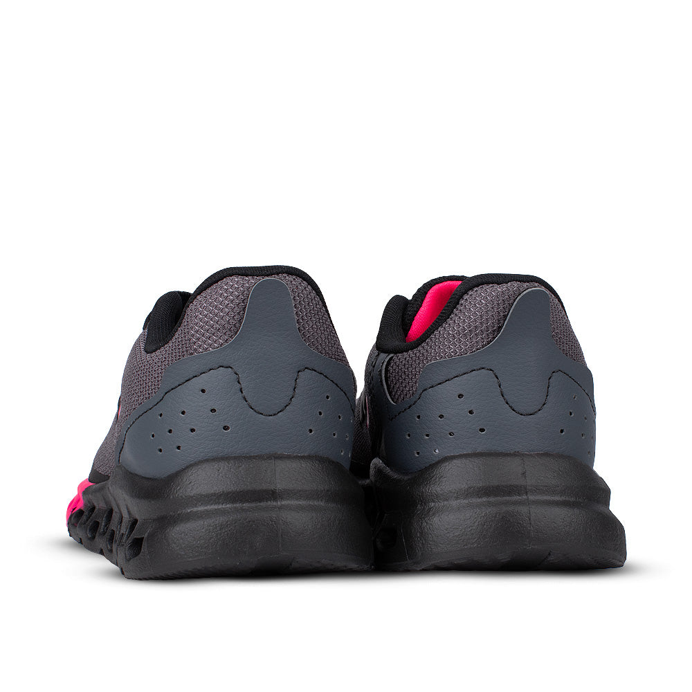 Tênis Infantil Menina Kidy K360 Impulso 2 Preto E Pink Calce Fácil