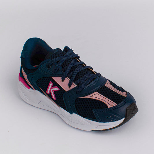 Tênis Menina K360 Retro Marinho Gloss