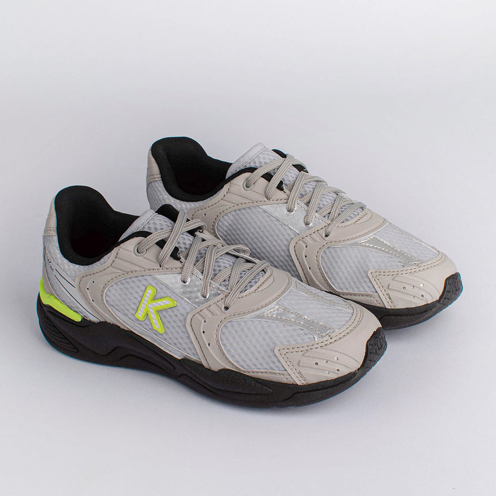 Tênis Menino K360 Retro Cinza e Preto