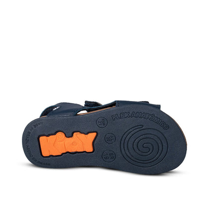 Sandália Infantil Menino Meu Primeiro Kidy Marinho Primeiros Passos