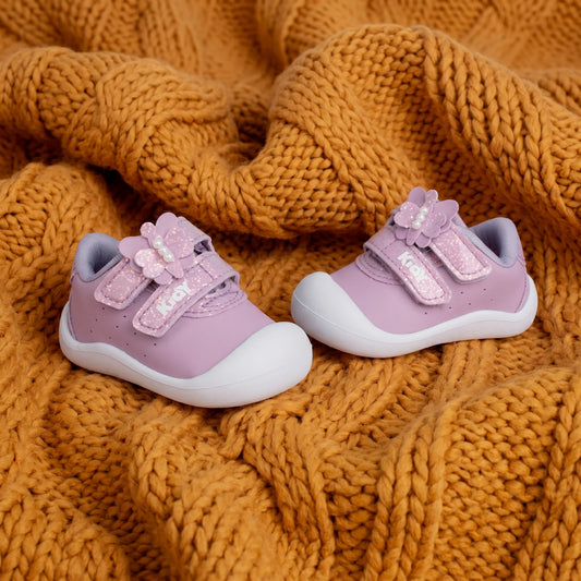 Tênis Sapatilha Infantil Menina Kidy Delicado Velcro Duplo Primeiros Passos