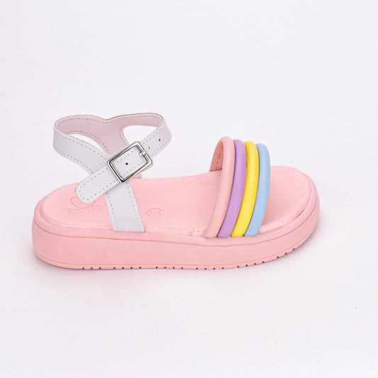 Sandália Infantil Kidy Mini Flatform Com Brinquedo Surpresa Branco