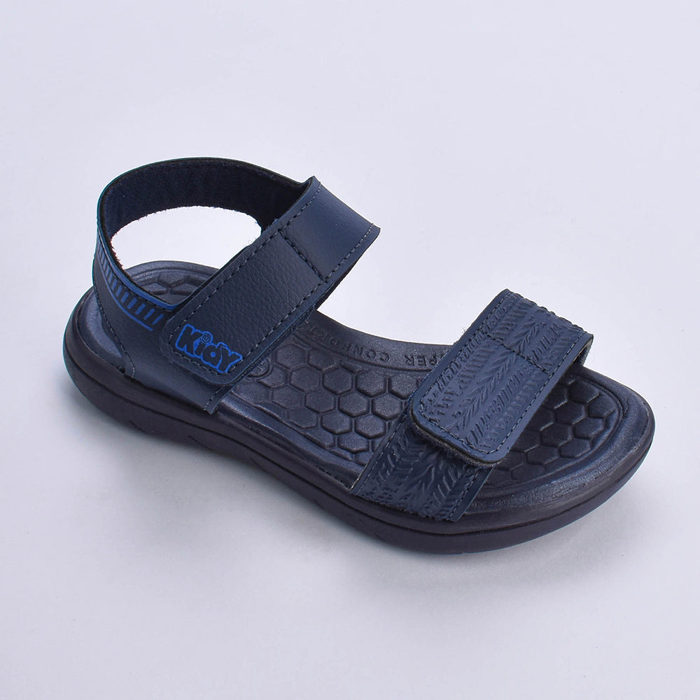 Sandália Menino Infantil Kidy Toys Baby Marinho Azul Royal